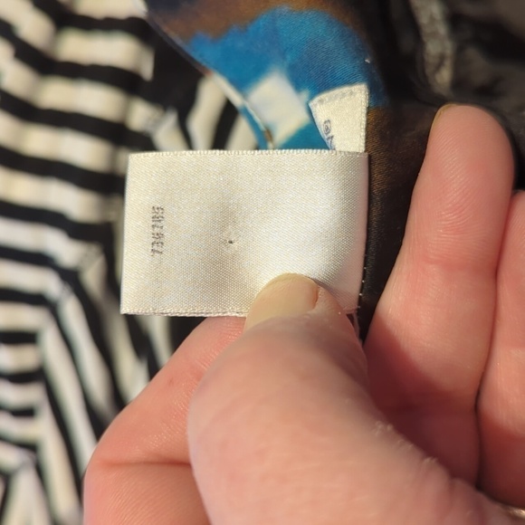 Worthington Stretch Chevron Southwestern feel Swinging Mini - Size 14 - Picture 11 of 12